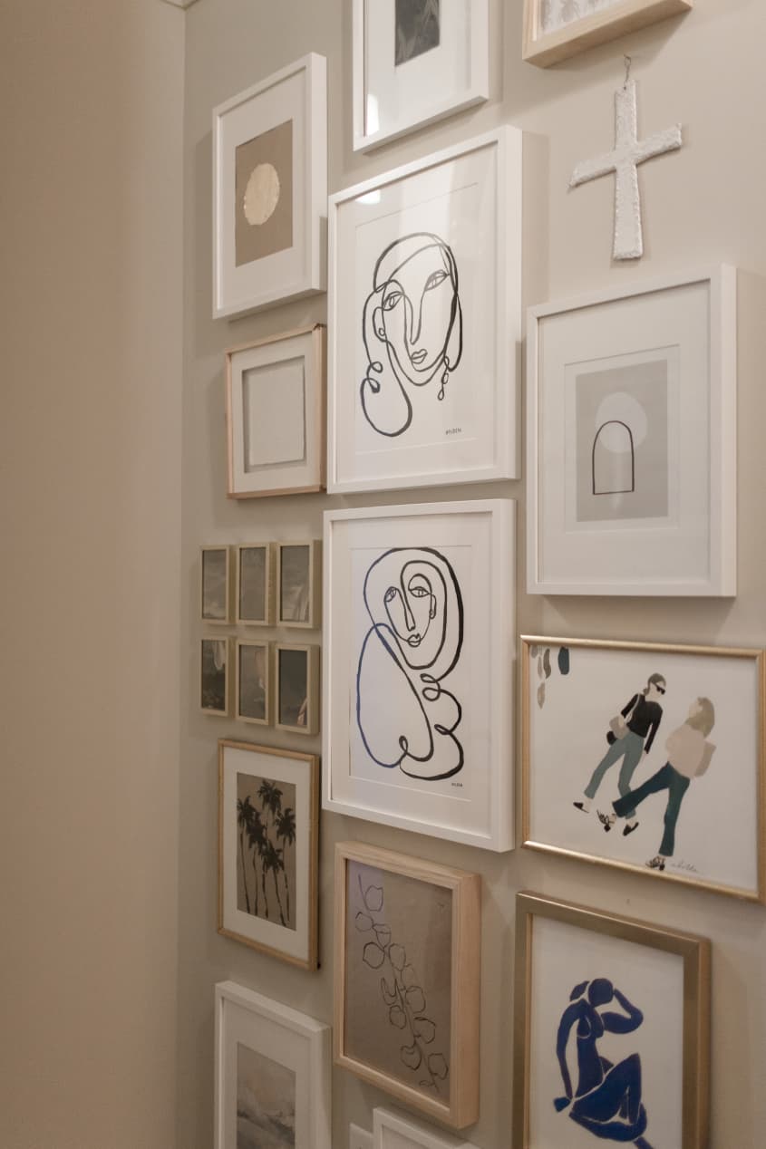 HandPainted Nature Wall Mural Decor Idea Apartment Therapy